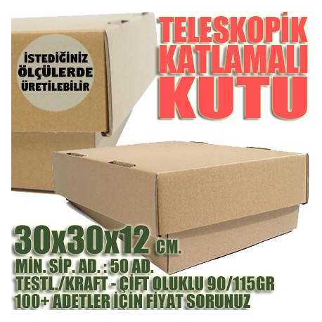Gövde / Kapak Teleskopik Kutu
